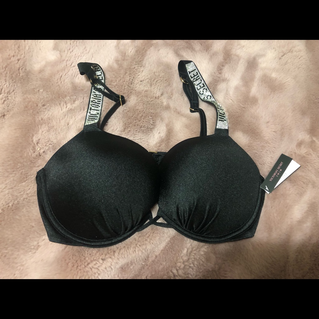 Victorias Secret 34d Swim Top With Push-Up Nwt